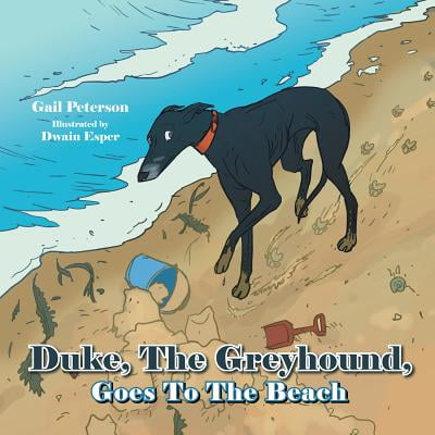 Duke, The Greyhound, Goes To The Beach